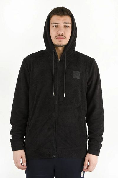 ATMACASM Black Hooded Fleece