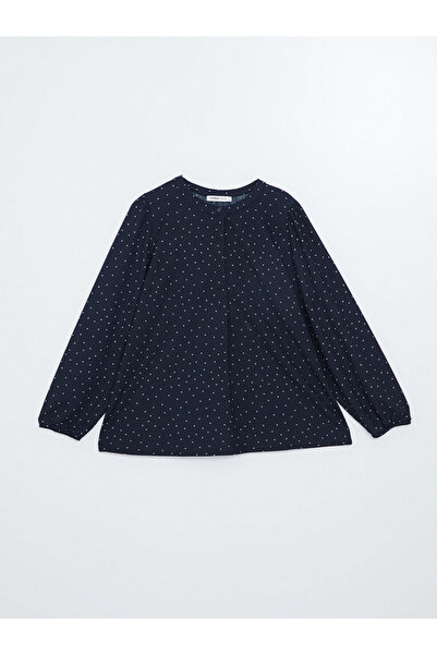 LC Waikiki Lcw Crew Neck Polka Dot Women's Blouse