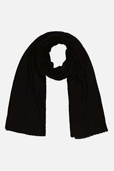s.Oliver Women Knitted Scarves 208 x 68 cm, Black