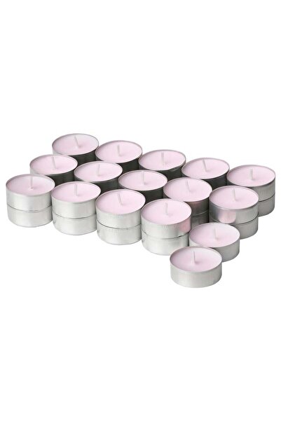 IKEA Lugnare Kokulu Tealight Mum, Pembe