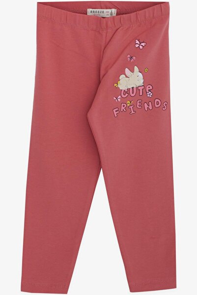 Breeze Baby Girl Tights Set Rabbit Printed 9 Months-3 Years, Ecru