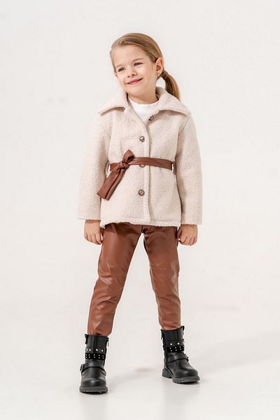 HAUSEkids 4-7 ani Nature Winter Girl Set de 4 - Latte