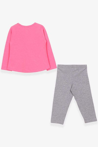 Breeze Girl's Capri Tights Set Girl Printed 1.5-5 Years, Neon Pink