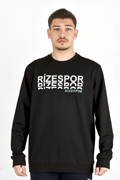SİYAH RİZESPOR BASKILI SWEAT