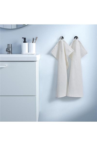 IKEA Πετσέτα χεριών Luddvıal Λευκή - 40x60 εκ 70579870