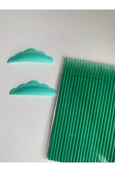 DFCOSMETICS Mini İpek Kirpik Lifting Seti Perma Pedi - Mıcrobrush