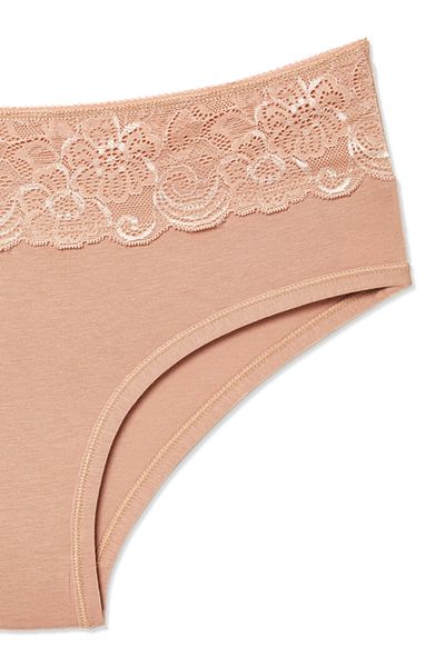 HNX Γυναικεία εσώρουχα Cotton Piping Slip