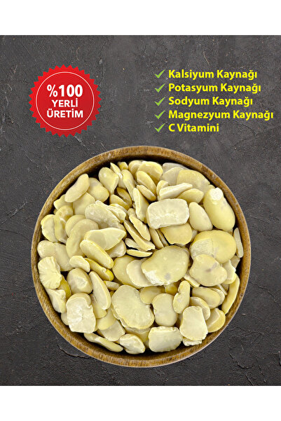 Galip Bakliyat Favalık Organik Kuru Bakla 1 Kg