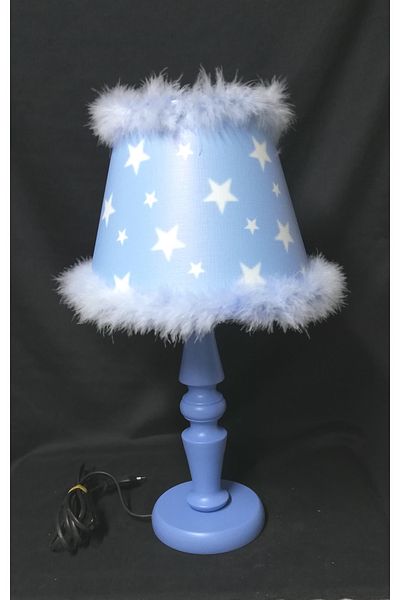 TEKAY AYDINLATMA Bedroom Lampshade with Wooden Legs