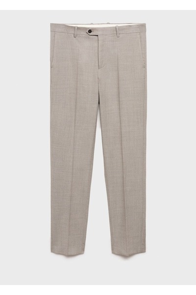 MANGO Man Kareli pamuklu regular fit gömlek