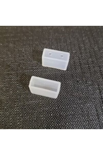 Genel Markalar 20 Adet 6X12MM Neon Led 12V Neon Led Sonlandırıcı-Delikli  Neo...