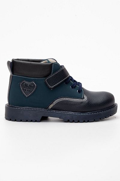 Dilimler Ayakkabı Cute Young Orthopedic Navy Blue Boy's Flat Boots (ΑΡΙΘΜΟΣ 31-36)