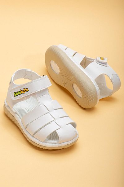 Dilimler Ayakkabı Cute Baby Orthopedic Cage White Baby Boy Sandals