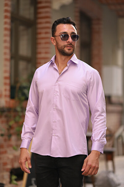 PASSERO Πουκάμισο με κρύο τύπωμα κανονικής εφαρμογής