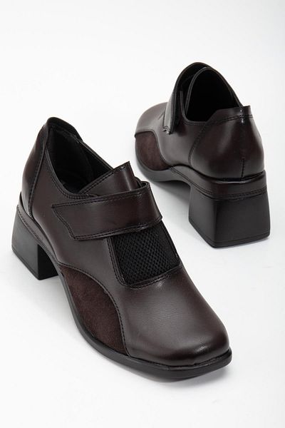 Dilimler Ayakkabı Light Brown Women's Casual Shoes - Velcro Ready Sole