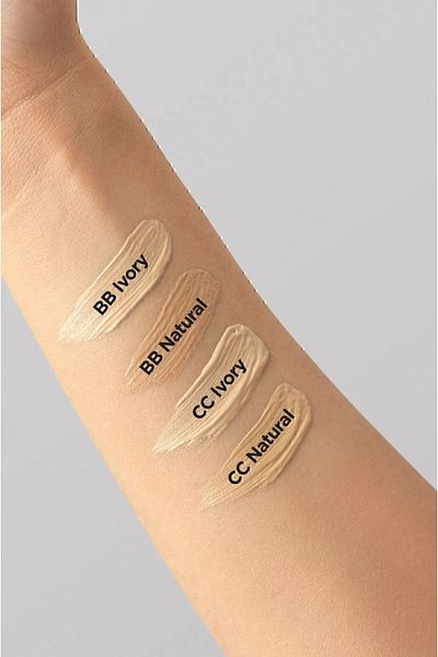 PURE BEAUTY Bb Cream Spf50 Natural 30 ml (01 Ivory) + Sunlab Anti Blemish Sunscreen Stick Pa++++ 20Gr