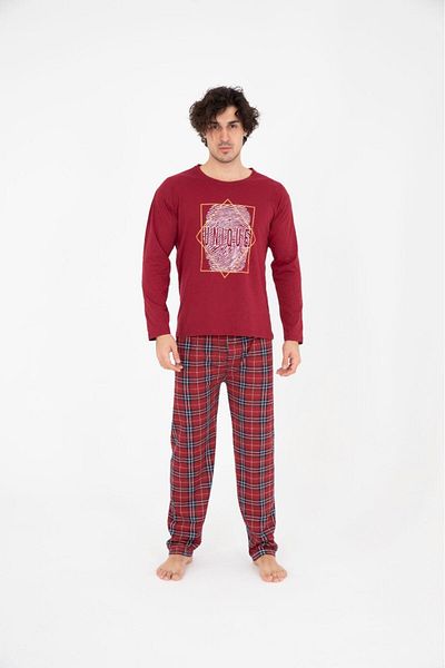 Rimoli Men's Single Jersey Pajama Set 4005 - 100% Cotton