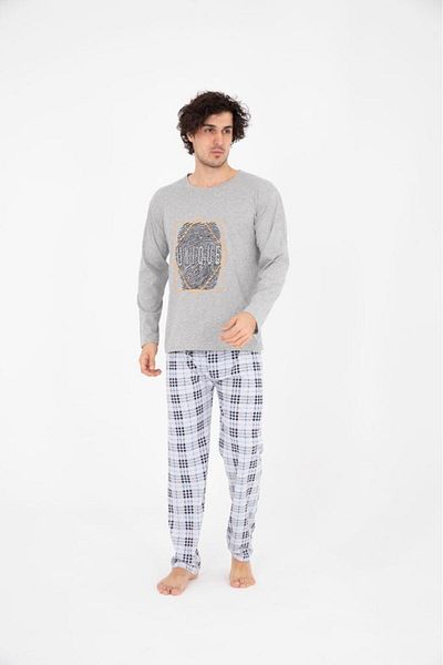 Rimoli Men's Single Jersey Pajama Set 4005 - 100% Cotton