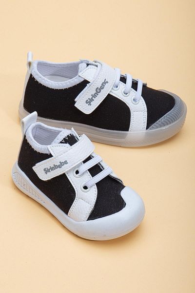 Dilimler Ayakkabı Şirinbebe Şiringenç Linen Black White Men's İlkadım Baby Kids Shoes