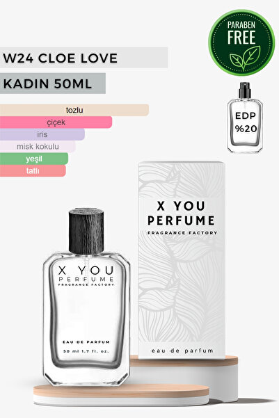 x you perfume Cloe Love 50ml Edp Woman Perfume W24