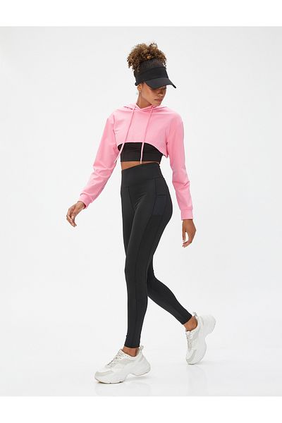 Koton Basic-Sportstrumpfhose mit extra hohem Bund