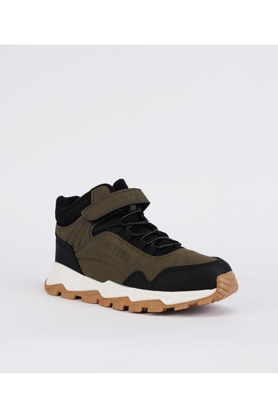 Cool Doruk Orthopedic Boy's Khaki Boots