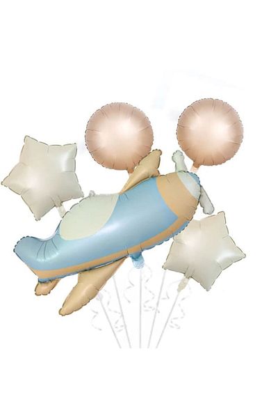 DÜVENCİ TİCARET Retro 5-Piece Balloon Set