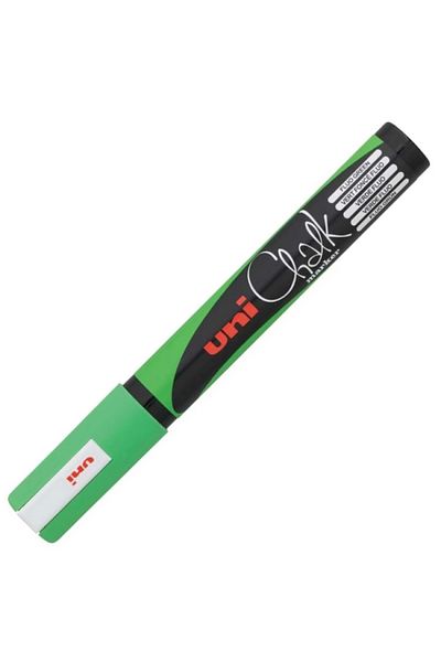 UNİ-BALL Uni Ball Pwe-5M Green Black Board Marker - 1.8-2.5 F
