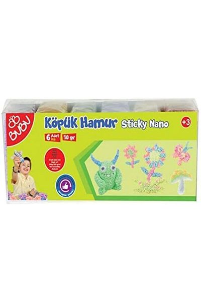 Bubu 6X10Gr Bu-Bu Foam Dough - -Ha0004
