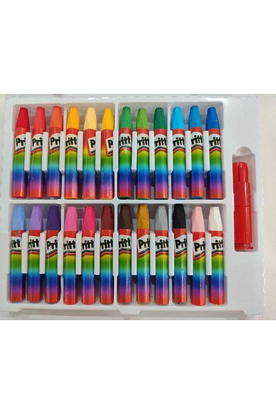 Pritt Crayon 24 Colors Oil Pastels