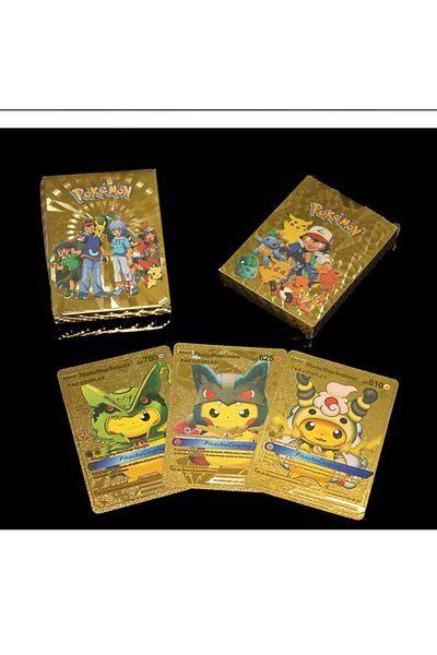 duoza Pokemon Set of 25 Luxury Tear-Free Playing Cards