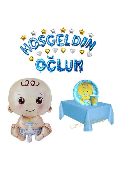 CANSIN Welcome My Son Set Blue