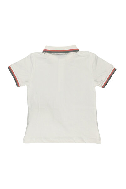 Panço PoloNeckT-ShirtwithKnitwearTapeDetail