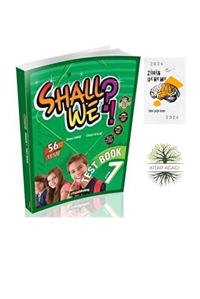 Karma Kitaplar SHALL WE 7.SINIF TESTBOOK+ZİHİN DENEME(KİTAPAGACI)YENİ BASKI
