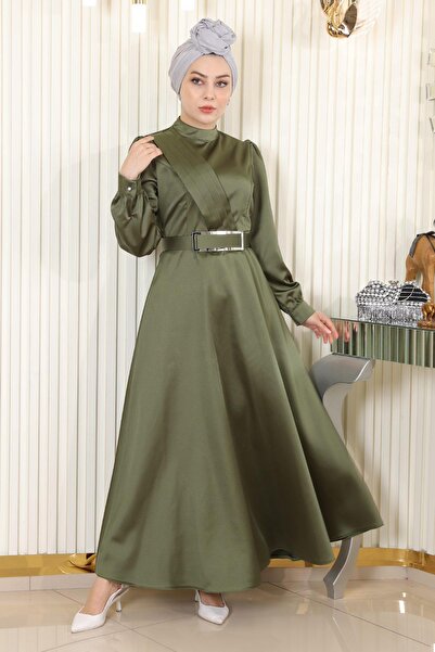 Moda Mihram Abendkleid aus Satin