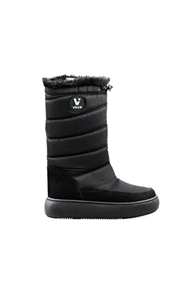 Vicco Melodic Termo Kaymaz Taban Fermuarlı Çocuk Çizme SİYAH