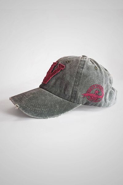 robanu Unisex Embroidered Sports Cap |   Adjustable Buckle 6 Panels Washed (Washed) Cap Hat |   Baseball C