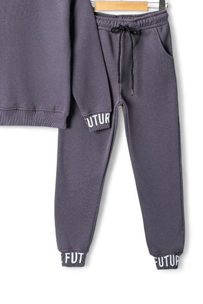 Ege Bebek 3 String Unisex Children's Tracksuit Set - Thick Bottom-Upper Set, 8-12 Years
