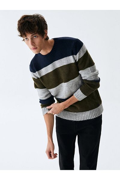 Ltb Navy Blue Sweater