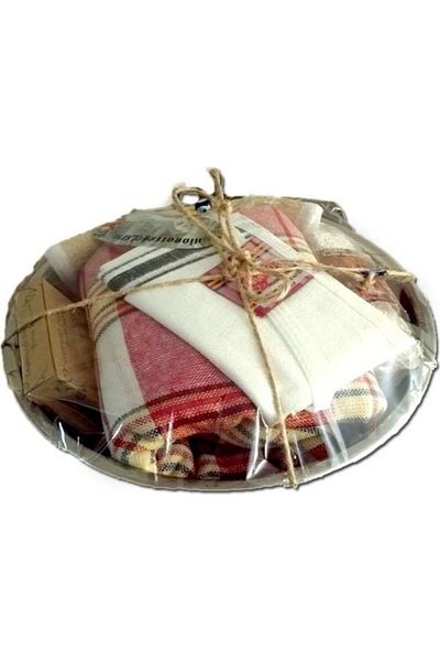 evimdeyokyok Peshtemal Bath Set 6 Li