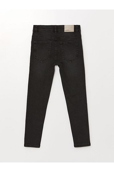 LC Waikiki Pantaloni de jeans pentru băieți cu talie elastică reglabilă