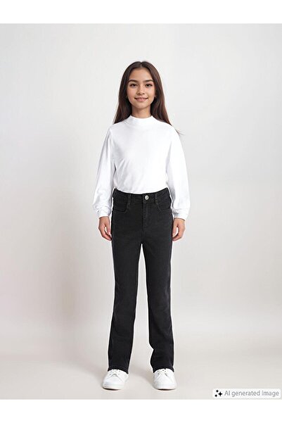 LC Waikiki Κοριτσίστικο τζιν παντελόνι με ρυθμιζόμενη ελαστική μέση