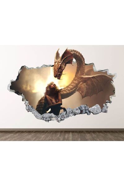 KanvasSepeti Full HD štampa 3D moderna zidna nalepnica