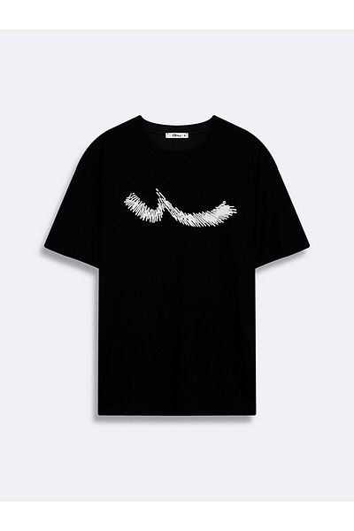 Ltb Black T-shirt with logo