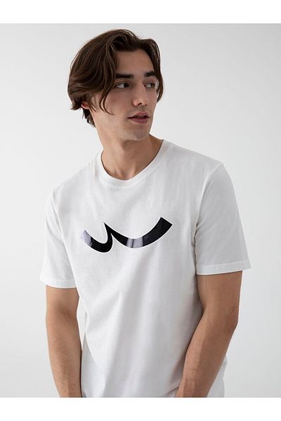 Ltb Cream T-Shirt with Logo
