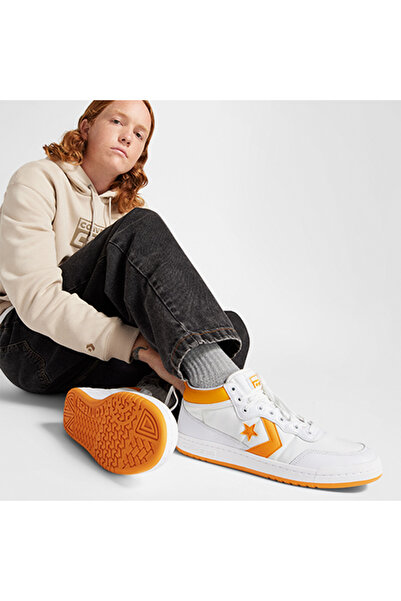 Converse Fastbreak Pro Mid Men's White/Yellow Sneaker