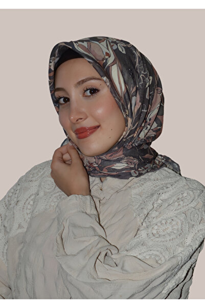 LOPRES Anemone Soft Anthracite Scarf