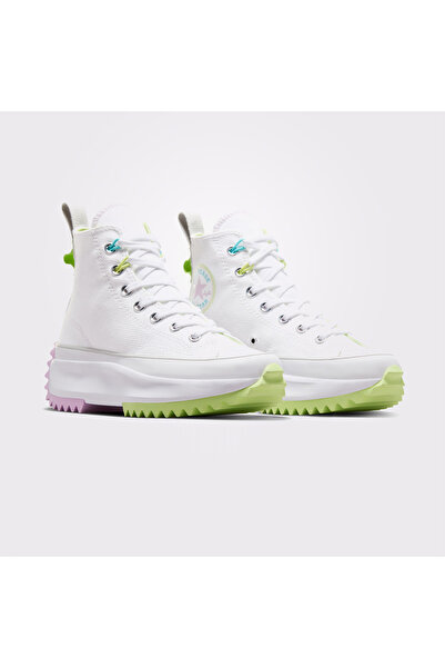Converse Run Star Hike Unisex Beyaz Platform Sneaker