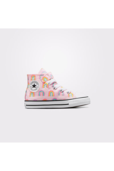 Converse Chuck Taylor All Star Easy-On Rainbows Bebek Pembe Sneaker