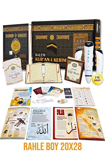Furkan Neşriyat Kuran Okuyan Kalem Rahle Boy 20x28